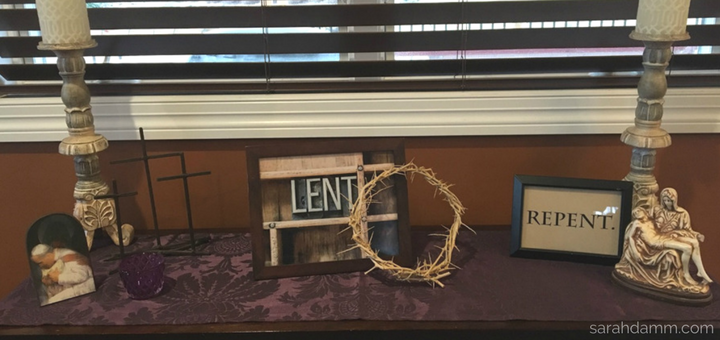 Lent Around My Home: Reclaiming My Joy | sarahdamm.com