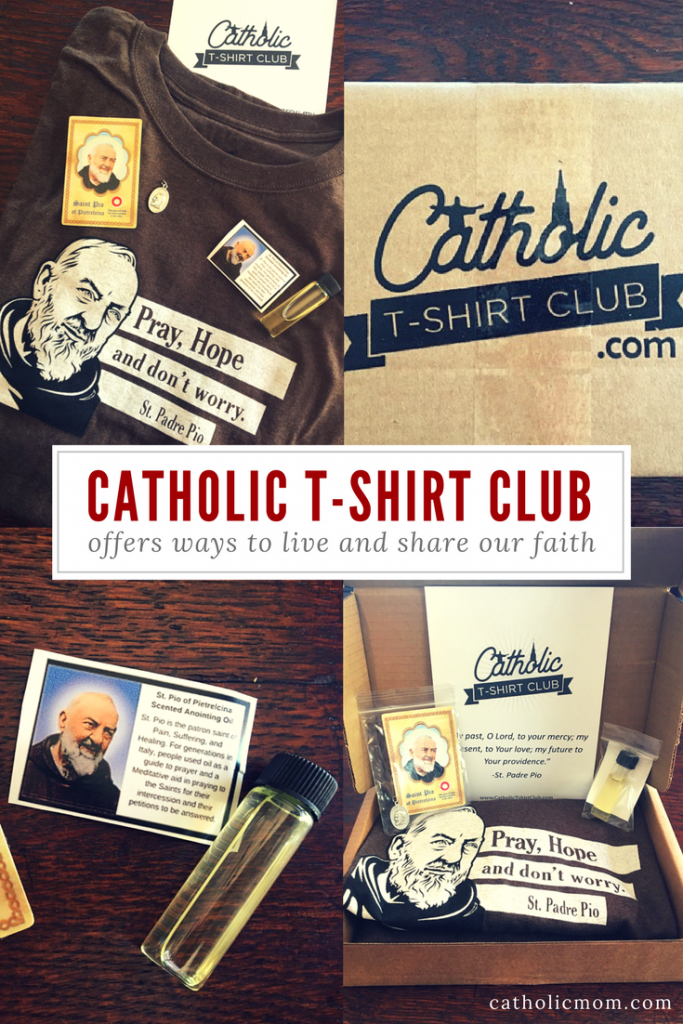 Catholic T-Shirt Club Offers Ways to Live, Share Our Faith | sarahdamm.com