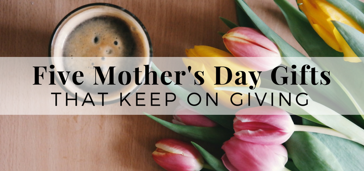 Five Mother's Day Gifts That Keep on Giving | sarahdamm.com