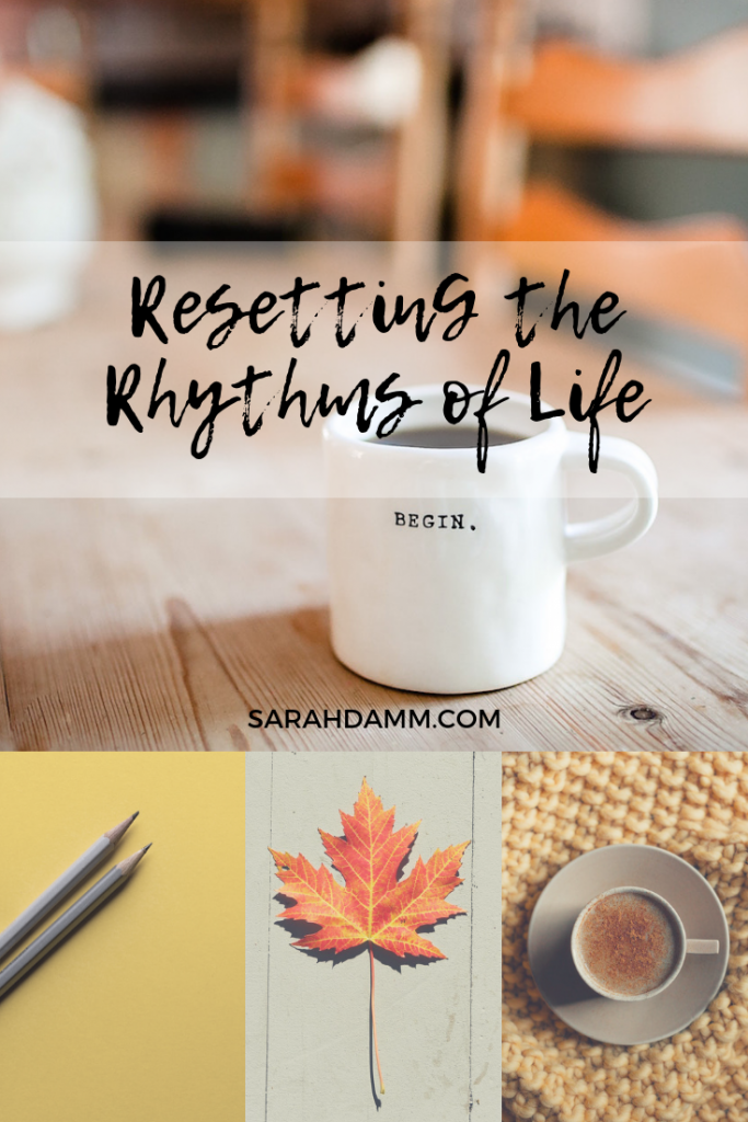 Coming Soon: A 31-Day Series to Reset the Rhythms of LIfe | sarahdamm.com